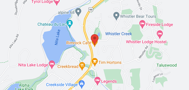 map of 412 2117 WHISTLER ROAD